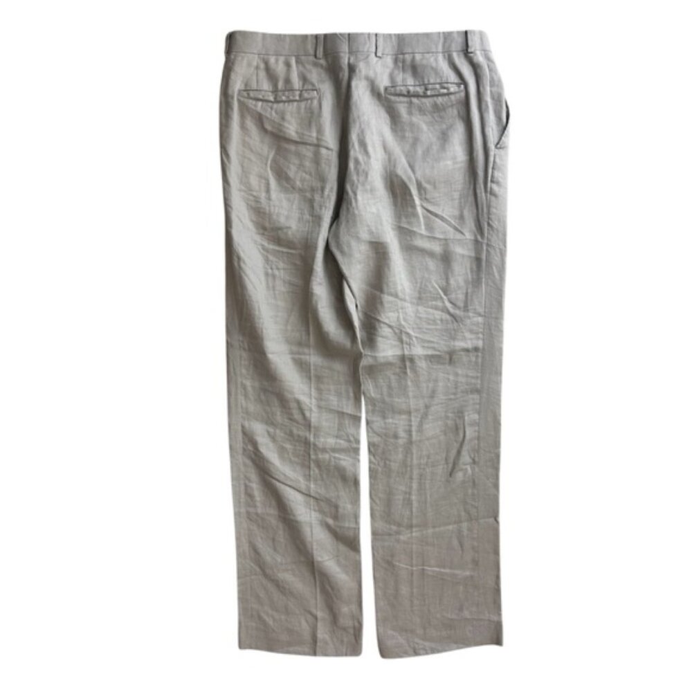 Vtg DeHavilland Men’s Classic Linen Dress Pants Size 36R. - Picture 2 of 7